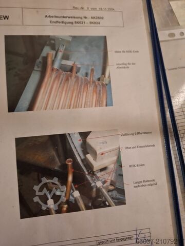 Productielijn Bosch kompl. Fertigungslinie für Heizsegmente