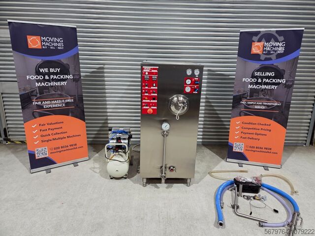 Continue vriezer & besturingseenheid Rokk Processing RFE 300 Continuous Freezer & Control