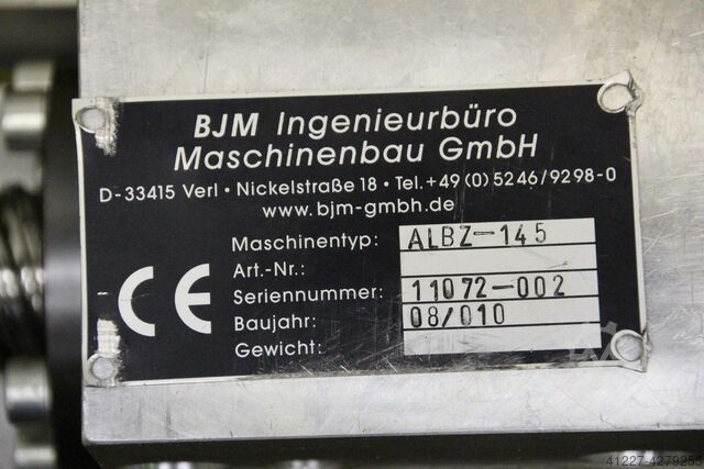 Lineaire rails met servoaandrijving BJM Verfahrweg 2430 mm