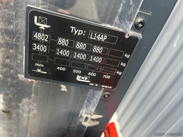 Ανυψωτικό περονοφόρο όχημα Linde L14AP