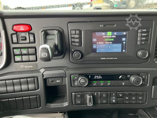 Wechselfahrgestell LKW SCANIA R450 BDF/LENKACHSE/2xTank/Retarder/Standklima