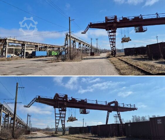 Rälsmonterad containerportalkran KRAN / Uzlovsky Machine-Building Plant 20-25-8.5-5