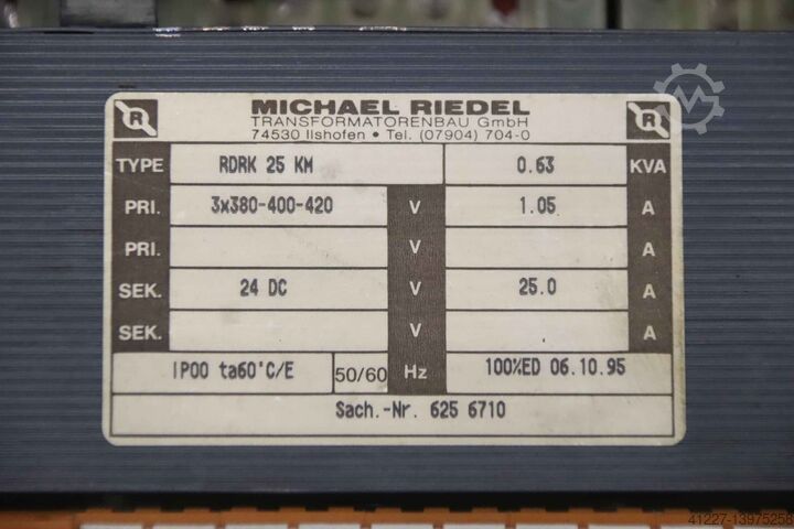 Transformator 0,63 kVA Riedel RDRK 25 KM