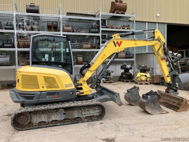 Minigraafmachine Wacker Neuson ET58