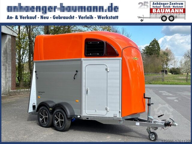 Pferde Anhänger Humbaur XANTHOS AERO SK+AUSZIEHBAR 344X171X236CM 2400KG