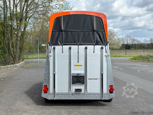 Pferde Anhänger Humbaur XANTHOS AERO SK+AUSZIEHBAR 344X171X236CM 2400KG