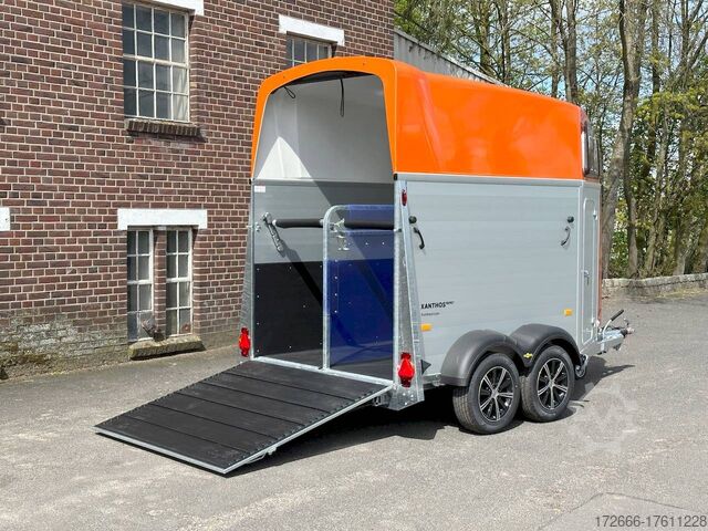 Pferde Anhänger Humbaur XANTHOS AERO SK+AUSZIEHBAR 344X171X236CM 2400KG