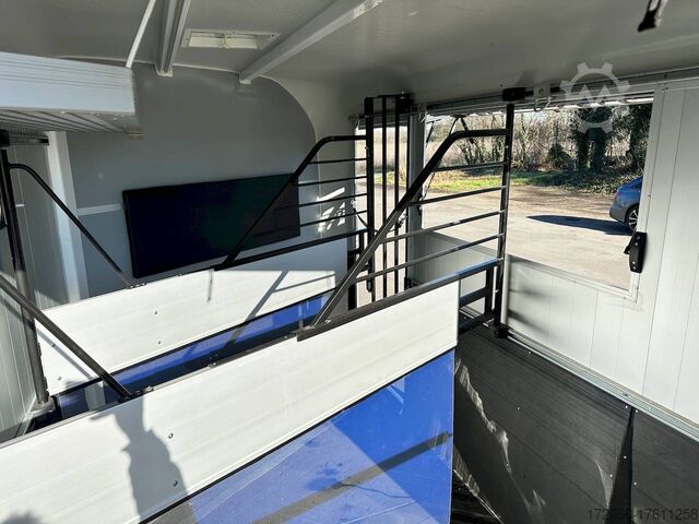 Pferde Anhänger Cheval Liberte MAXI 3 SCHRÄGSTEHER SCHWARZ 420X207X230CM 3500KG