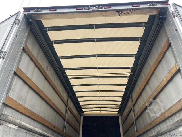 Camión plataforma con toldo MAN TGX 18.430 Edscha Intarder AHK Klima