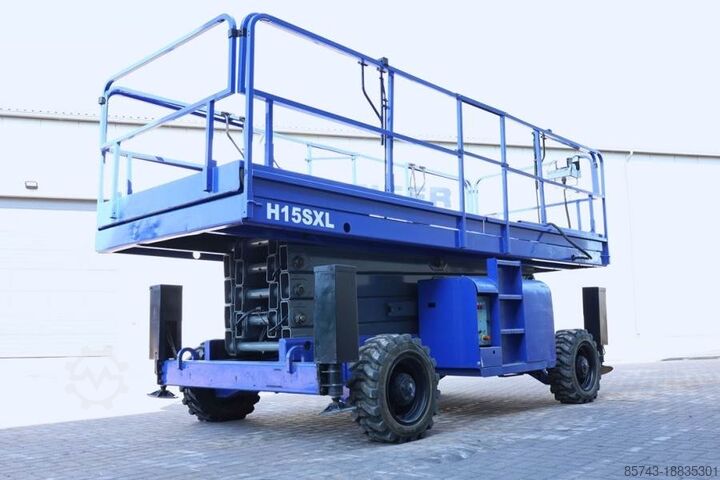 Schaarlift Haulotte H15SXL Diesel, 4x4 Drive, 15m Working Height, 500k