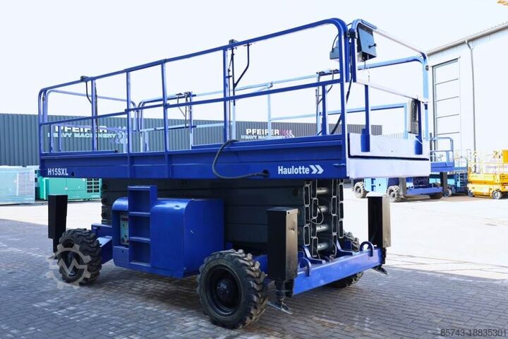 Schaarlift Haulotte H15SXL Diesel, 4x4 Drive, 15m Working Height, 500k