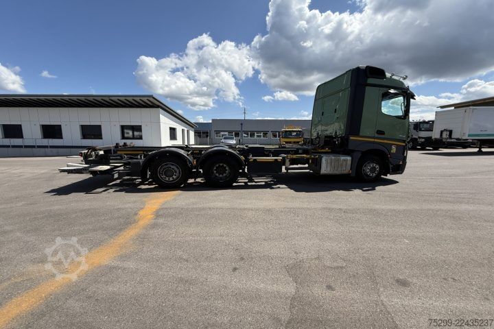 Wechselfahrgestell LKW Mercedes-Benz Actros 2542 6x2 BDF+HB / Swiss-Vehicle