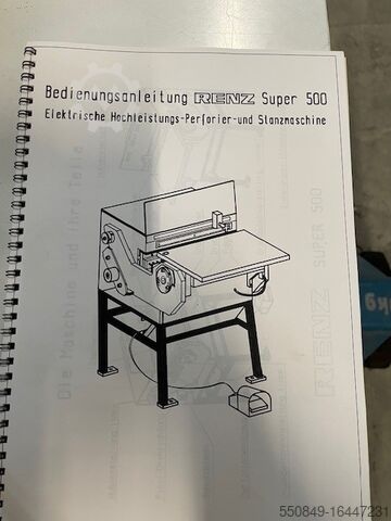 Poluautomatska Wire-O mašina za povezivanje Renz RSB 360