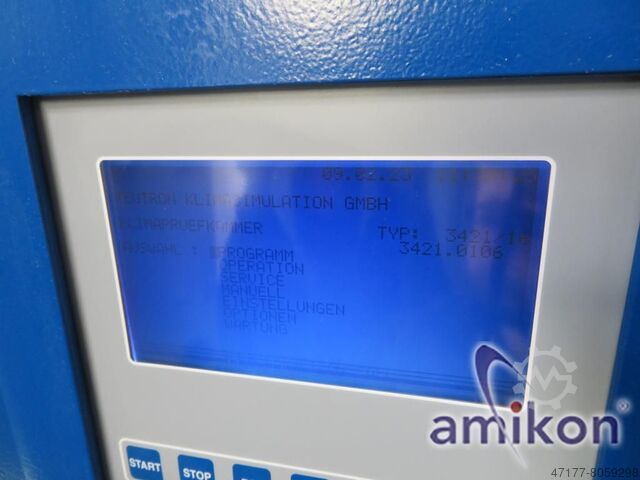 Klimaattestkamer 280 liter Feutron KPK 200 Typ: 3416/16 +5 °C bis +100 °C