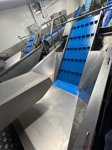 Groenteschillijn Peeling Line