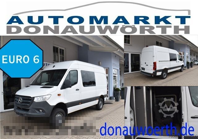 Bestelwagen met verhoogd dak MERCEDES-BENZ 316 CDI Sprinter Mixto 4x4 7 G Tr 4 Sitze Standh