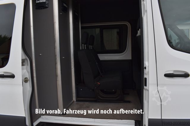 Bestelwagen met verhoogd dak MERCEDES-BENZ 316 CDI Sprinter Mixto 4x4 7 G Tr 4 Sitze Standh