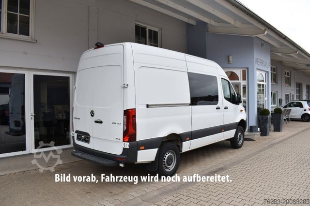 Bestelwagen met verhoogd dak MERCEDES-BENZ 316 CDI Sprinter Mixto 4x4 7 G Tr 4 Sitze Standh