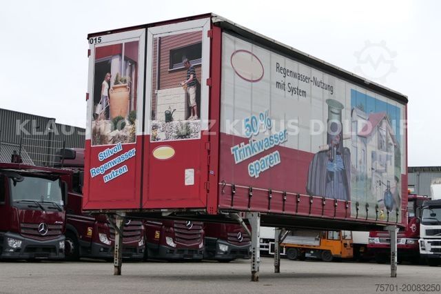 Wissellaadbak vrachtwagen Wecon BDF Wechselbrücke Pritsche Plane 57 m³