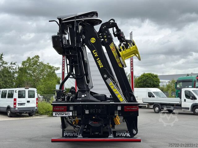 Houthouder MAN TGS 33.520 6x4 BL 3900 Kurzholz Plattform Aufbau