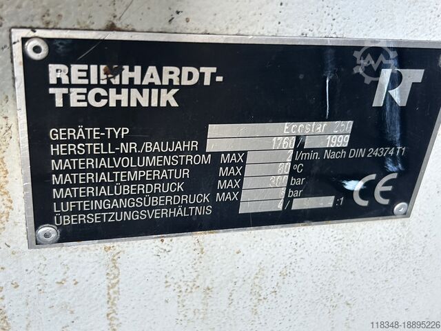 Yalıtım camı üretim makinesi Reinhardt Ecostar 250