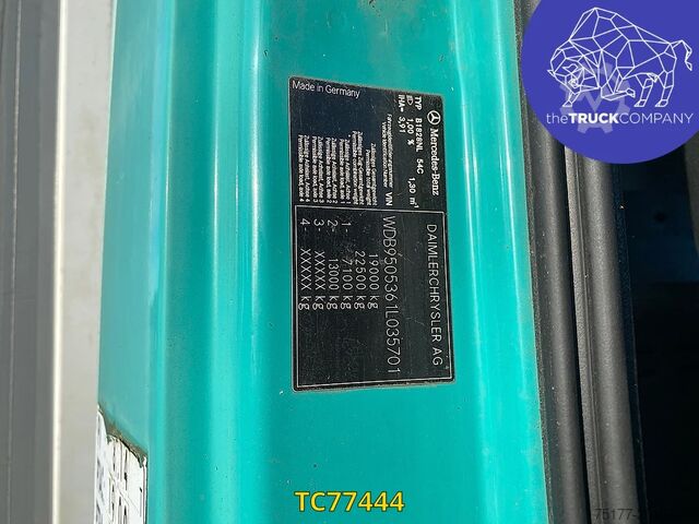 Skjutbar presenning Mercedes-Benz Axor 1828