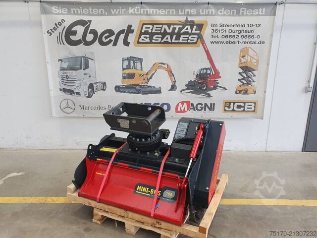 Shredder Seppi M. MINI-BMS 105 Mulcher / DEMO / Drehmotor