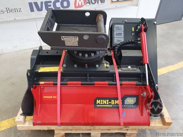 Shredder Seppi M. MINI-BMS 105 Mulcher / DEMO / Drehmotor
