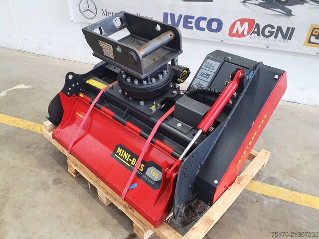 Shredder Seppi M. MINI-BMS 105 Mulcher / DEMO / Drehmotor