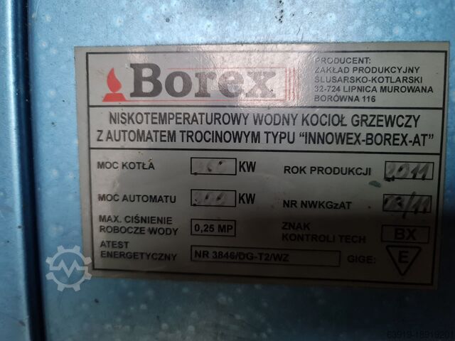 Ogrzewanie i dmuchawa BOREX