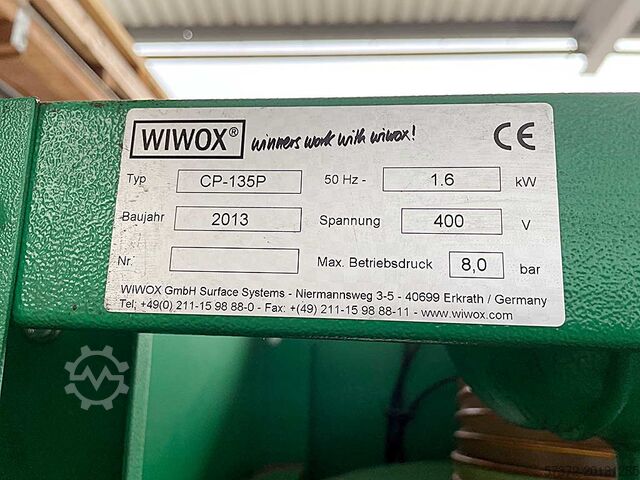 Homokfúvó üzem Wiwox/Contractor CP-135P/CBS-50-10