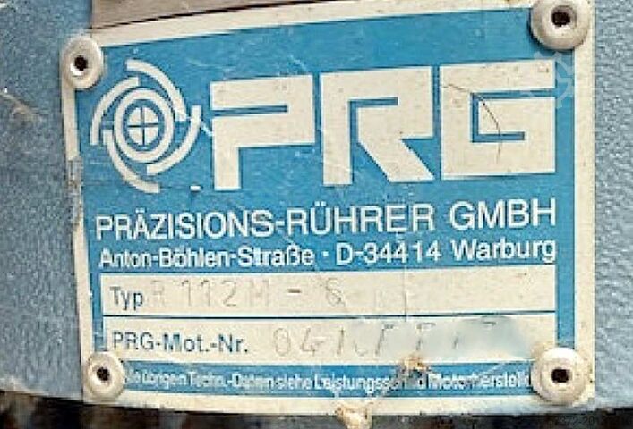 Omrørere Behälter KG/PRG/IKA R112M-6/RF 04-T-1085