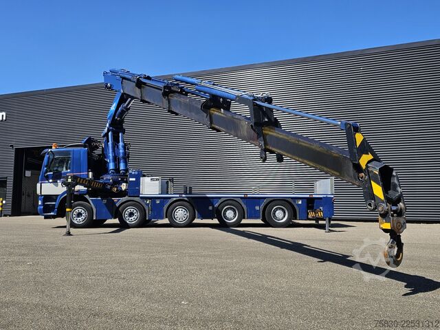 Πλατφόρμα φόρτωσης Ginaf X 5240 TS 10x4 / EFFER 108-5S CRANE / KRAN