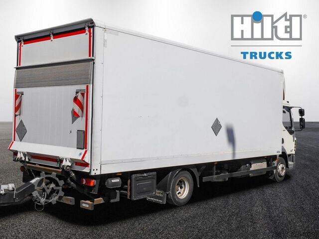 Sandučar kamion DAF LF 220 12t SAXAS KOFFER + ANHÄNGER MOESLEIN AHK