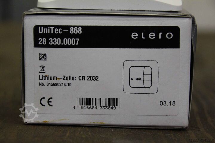 Emetteur radio mural elero Uni-Tec 868