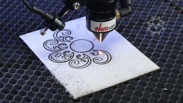 CNC CO2 laser cutting/engraving machine Wattsan 2030 Flat Bed