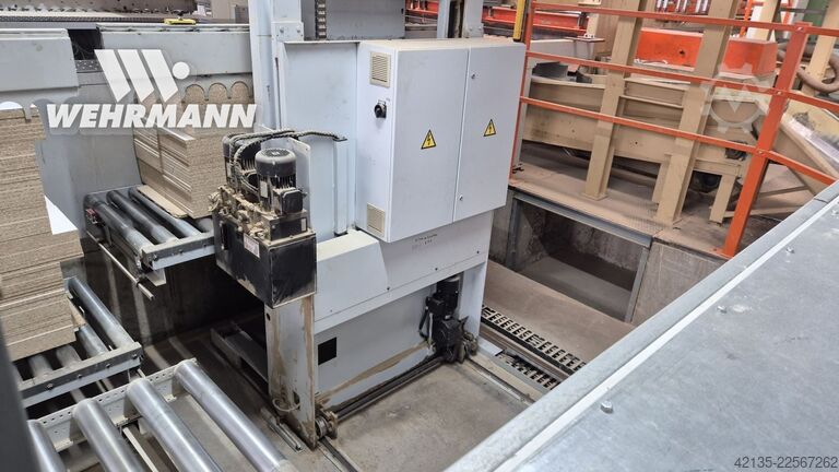 Plataforma de empilhamento para seccionadoras de chapas Holzma (2004) Holzma 