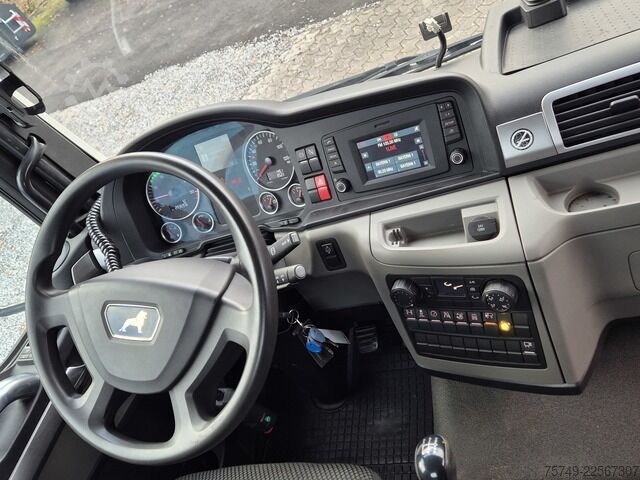 Haakarm vrachtwagen man TGL 12.250 BL City Abrollkipper  AHK Euro 6