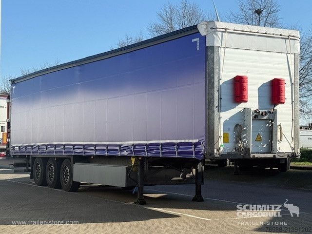 Nyitott ponyvás félpótkocsi Schmitz Cargobull Curtainsider Standard