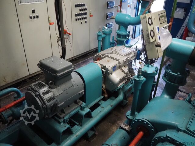 Ammóniás hűtőberendezés (NH3) Sabroe, York, Stal SAB 83, SVA26E, ARLEX ND