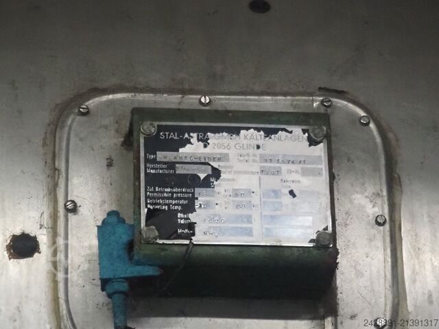 Ammóniás hűtőberendezés (NH3) Sabroe, York, Stal SAB 83, SVA26E, ARLEX ND