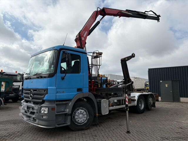 Crane Mercedes-Benz Actros 2536 + FASSI F130 A - 2X EXT. + 6X2 + HA...