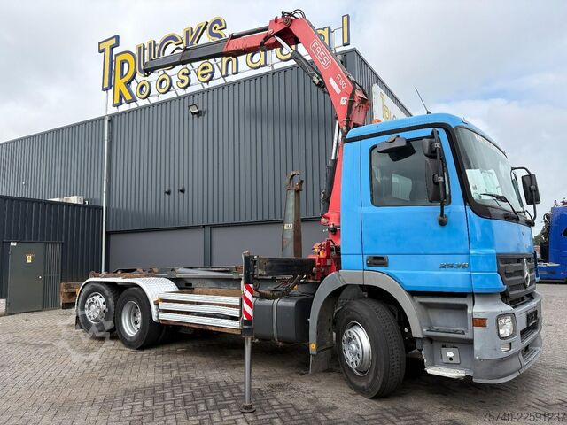 Crane Mercedes-Benz Actros 2536 + FASSI F130 A - 2X EXT. + 6X2 + HA...