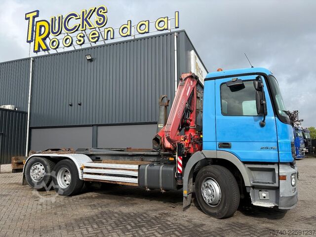 Crane Mercedes-Benz Actros 2536 + FASSI F130 A - 2X EXT. + 6X2 + HA...