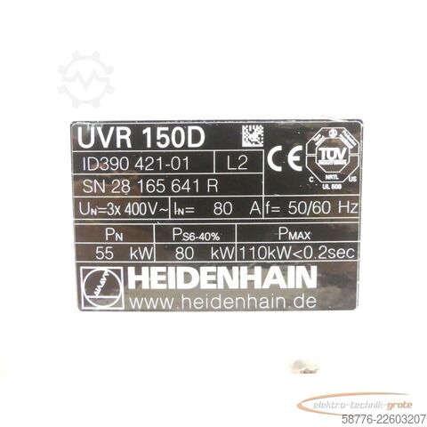 Component Heidenhain UVR 150D 390 421-01 SN28165641R generalüberh.+ 3 Monate Gewährleist.