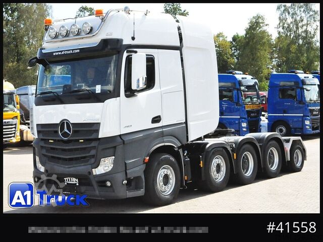 Zware vrachtwagen MERCEDES-BENZ 4163 SLT, Titan, Andockachse, Turbo Retarder Kupplung