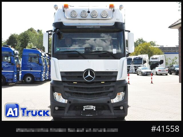 Zware vrachtwagen MERCEDES-BENZ 4163 SLT, Titan, Andockachse, Turbo Retarder Kupplung