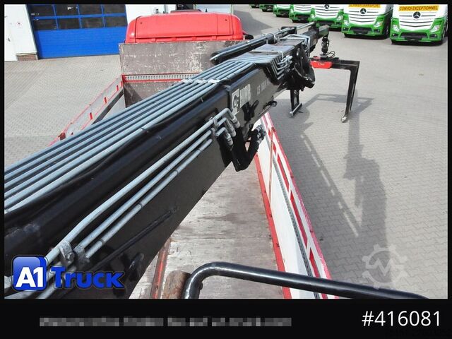 Vrachtauto met open laadbak SCANIA R400, HIAB XS 166-3 Lift-Lenkachse