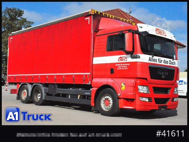 Speciale doeleinden vrachtwagen MAN TGX 26.360 BL Tautliner Intarder Lenkachse