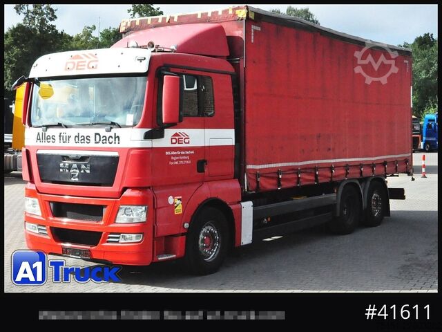 Speciale doeleinden vrachtwagen MAN TGX 26.360 BL Tautliner Intarder Lenkachse